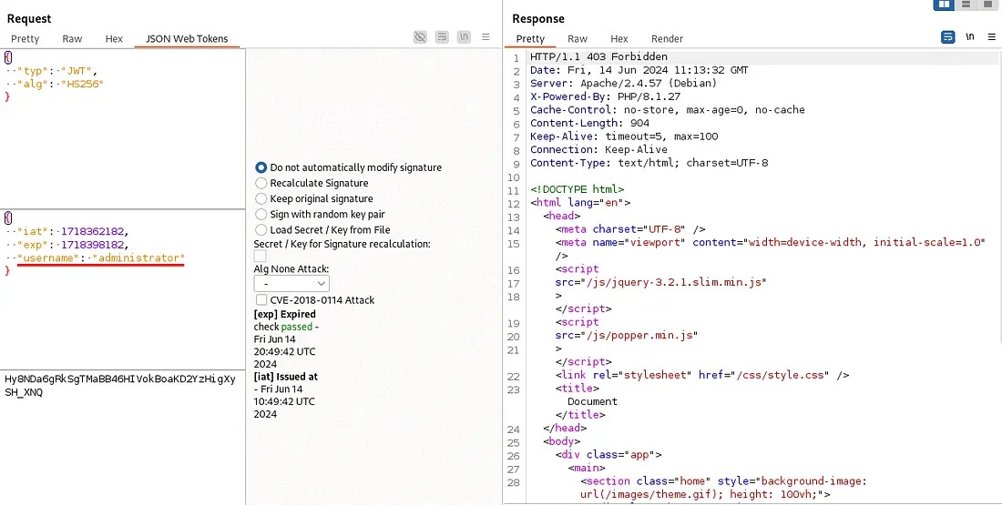 Changing Username in JWT