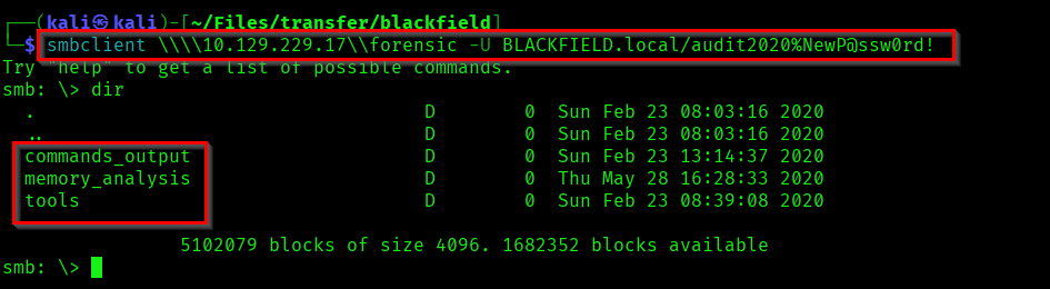 SMB Share - Forensic