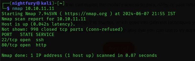 Nmap Scan