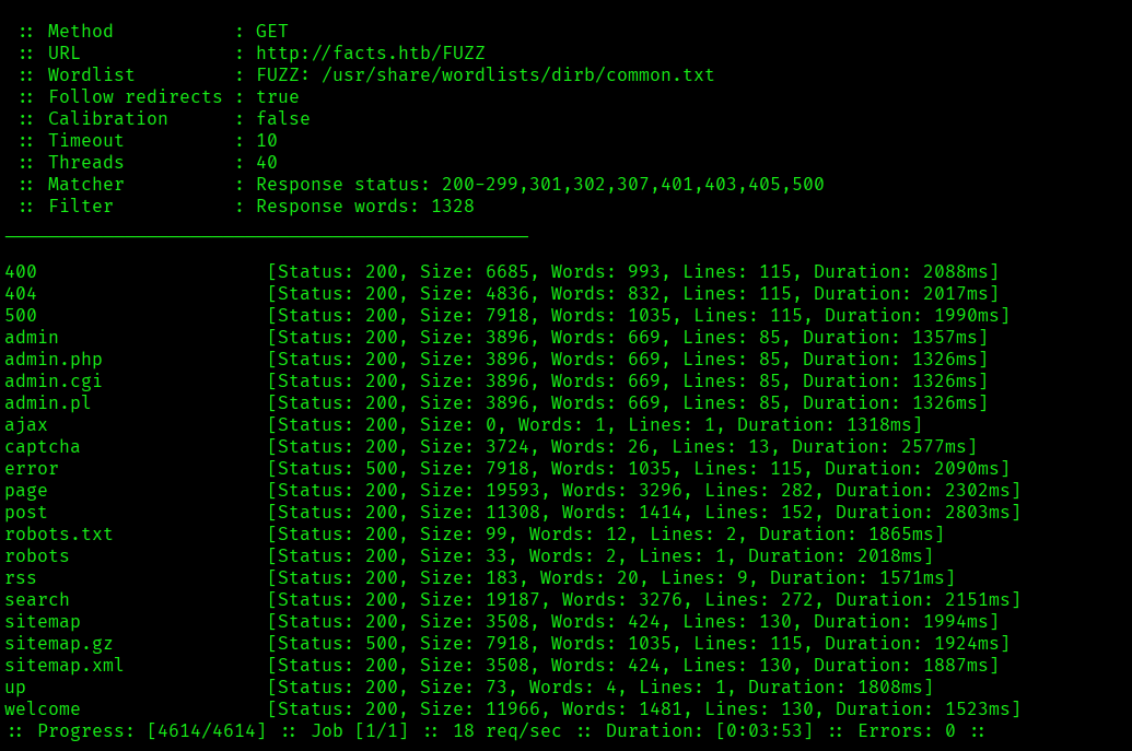 Directory Enumeration