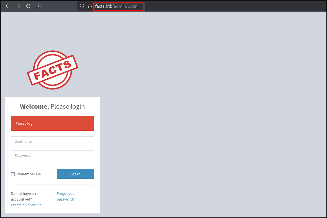 Login Page