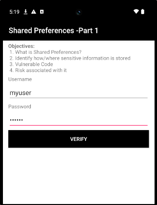 Shared Preferences - Part 1