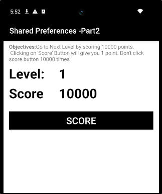 Target Score Achieved