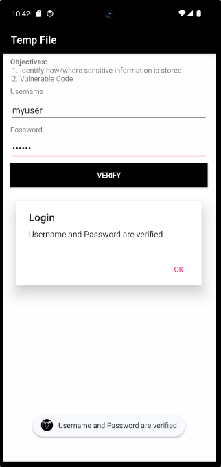 Triggering Temp File Creation