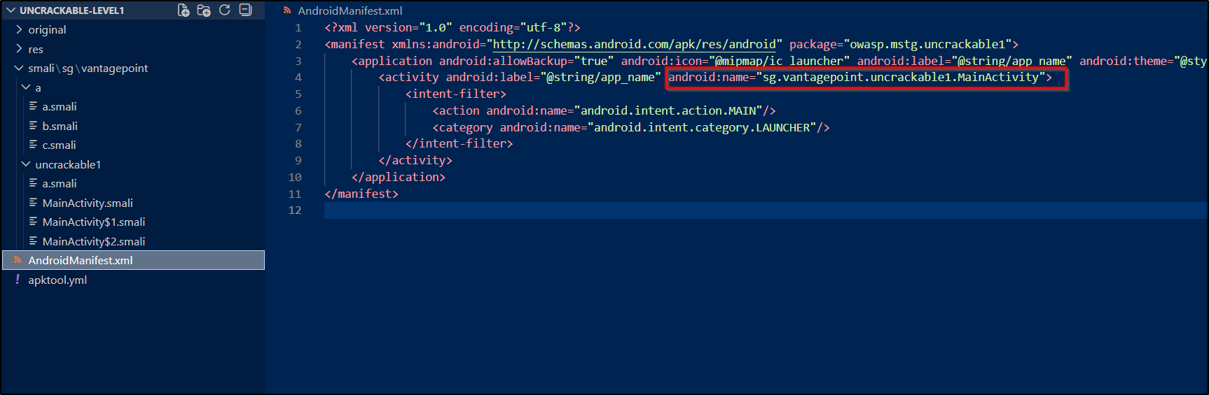 Decompiled Files in VSCode