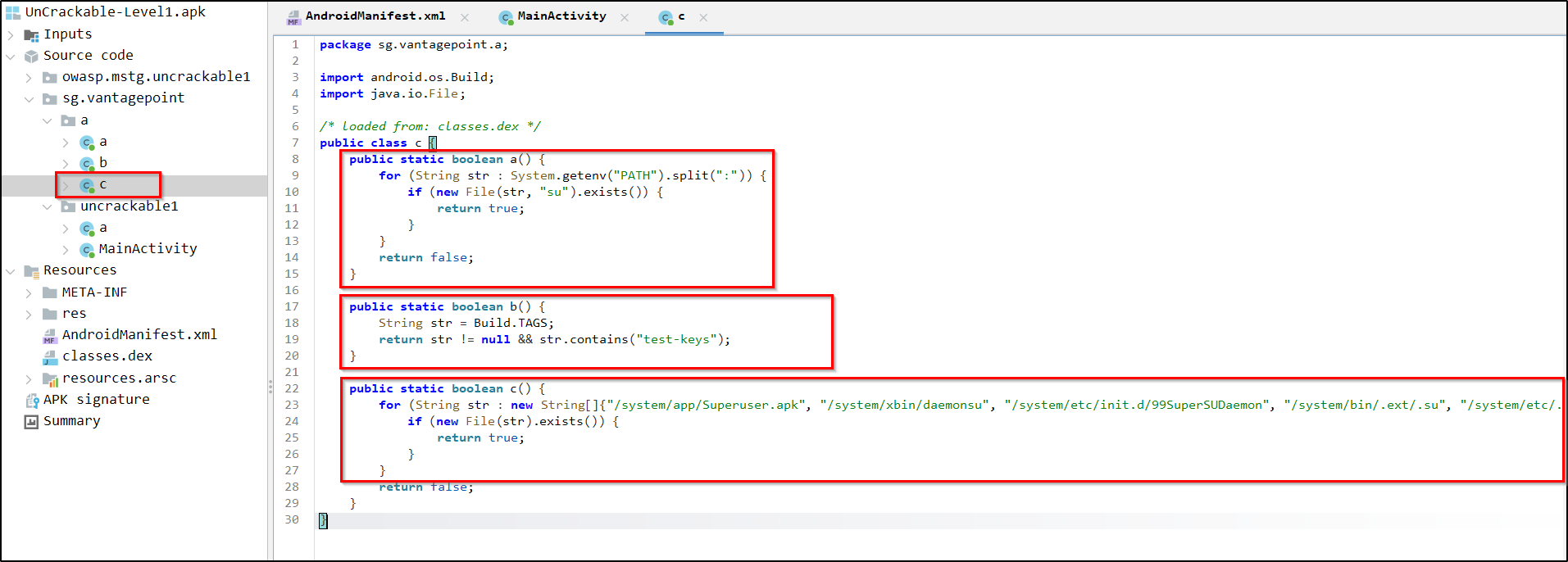 Root Device Detecting Section