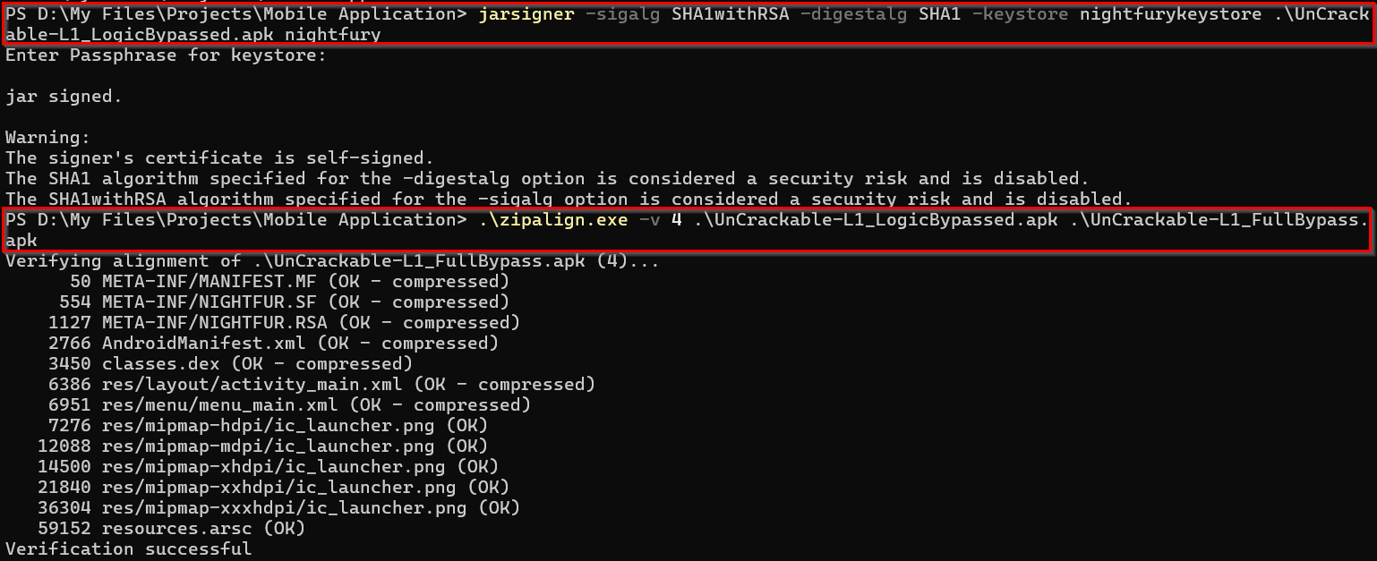 APK Signed and Aligned