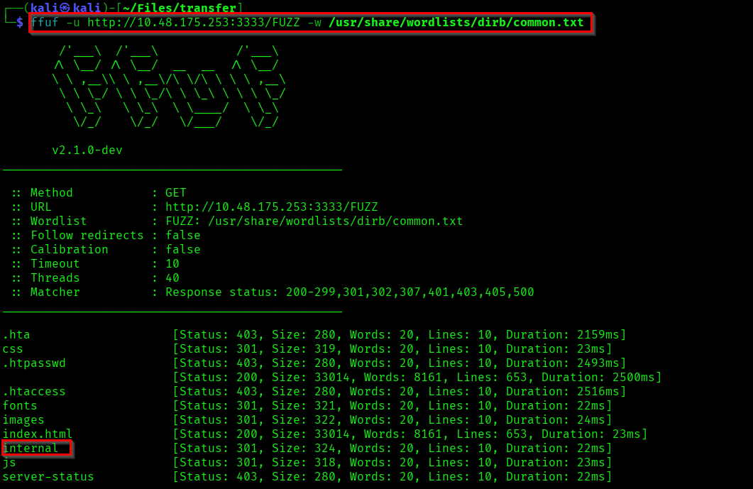 Directory Enumeration
